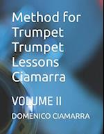 Method for Trumpet Trumpet Lessons Ciamarra