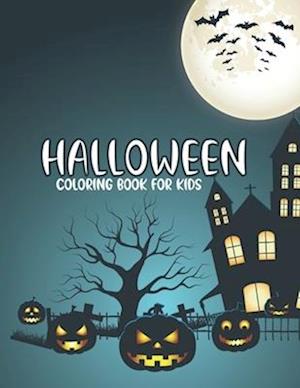 Halloween Coloring Book For Kids