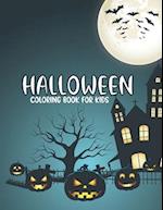 Halloween Coloring Book For Kids 