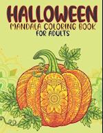 Halloween Mandala Coloring Book For Adults