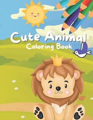 Animal Coloring Pages: Cute animal Coloring Book