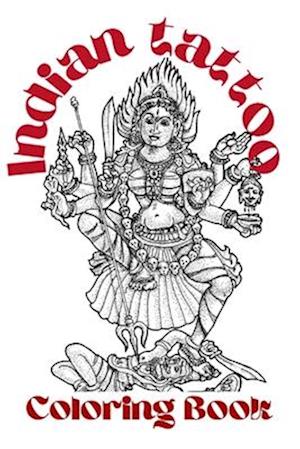 Indian Tattoo Coloring Book