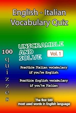 English - Italian Vocabulary Quiz - Match the Words - Volume 1