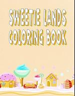 Sweetie Lands Coloring Book