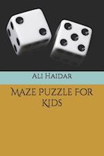 Maze Puzzle For Kids 