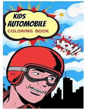 Kids Automobile Coloring Book
