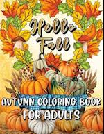 Autumn/Fall Coloring Book for Adults