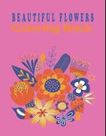 Beautiful Flowers coloring book