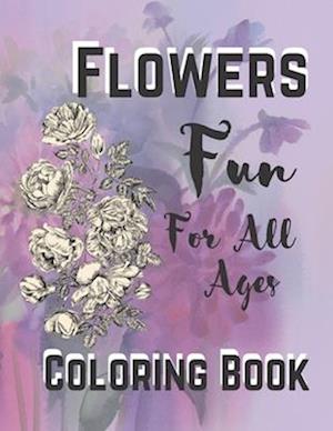 Flowers Coloring Book: Save the Planet Series