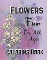 Flowers Coloring Book: Save the Planet Series 