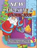 New Christmas Coloring Book For Mens Women