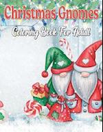 Christmas Gnomes Coloring book for Adult