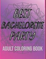 Best Bachelorette Party Adult Coloring Book