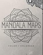 Mandala Maps: Color Mandala Maps 