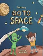Ted And Nog Go To Space: An Adventure Coloring Book 