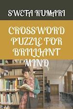 CROSSWORD PUZZLE FOR BRILLIANT MIND 