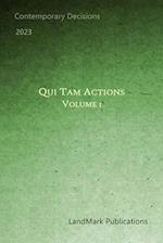 Qui Tam Actions: Volume 1 