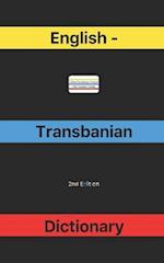 English-Transbanian Dictionary 