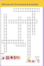 Universal Crossword Puzzles : A crossword puzzles book for all 
