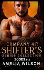 Company 417 Shifters Series Collection: Books 1-5: Shifter Paranormal Romance 