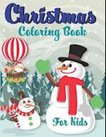 Christmas Coloring Book For Kids: Easy To Colour, Fun Christmas Designs To Colour 