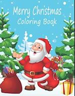Merry Christmas Coloring Book: fun & easy Christmas designs to color, 