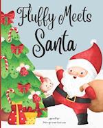 Fluffy Meets Santa: A Rhyming Kids Book About Christmas Traditions: Ages 4-8 