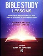 Prepared Bible Study Lessons: Weekly Plans for Church Leaders - Volume 4 