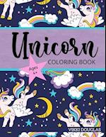 Unicorn Coloring Book for Kids ages 4+ Kids Coloring Book 