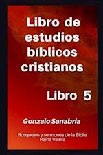Libro de estudios bíblicos cristianos