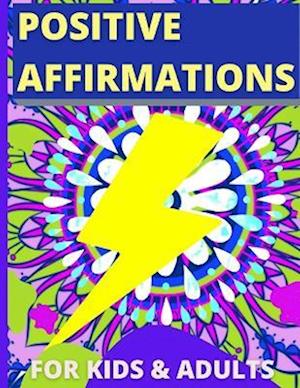 Positive Affirmations Coloring Book For Kids And Adults