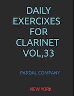 Daily Exercises For Clarinet Vol.33 : NEW YORK 