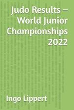 Judo Results - World Junior Championships 2022 