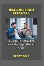 HEALING FROM BETRAYAL : A Guide To Rebuilding Your Marriage After An Affair 