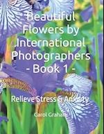 Beautiful Flowers by International Photographers - Book 1 - : Relieve Stress & Anxiety 