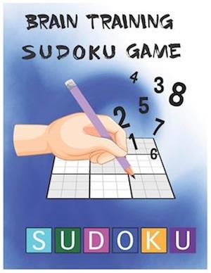 Brain Training Sudoku Games: book for training your brain