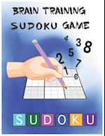 Brain Training Sudoku Games: book for training your brain 