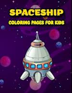 Spaceship Colourling Book 