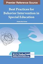 Best Practices for Behavior Intervention in Special Education