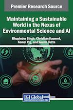 Maintaining a Sustainable World in the Nexus of Environmental Science and AI