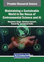 Maintaining a Sustainable World in the Nexus of Environmental Science and AI