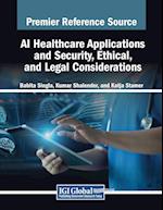 AI Healthcare Applications and Security, Ethical, and Legal Considerations