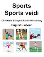 English-Latvian Sports / Sporta veidi Children's Bilingual Picture Dictionary 