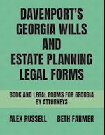 Davenport's Georgia Wills And Estate Planning Legal Forms 