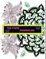Coloring Book, 50 Fun Mandalas
