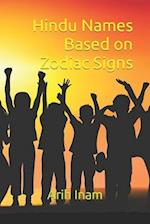 Hindu Names Based on Zodiac Signs 