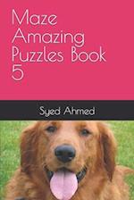 Maze Amazing Puzzles Book 5 