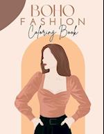 Boho Fashion Coloring Book