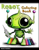 Robot Coloring Book 