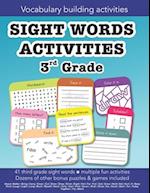 Sight Words Third Grade vocabulary building activities: Education resources by Bounce Learning Kids 
